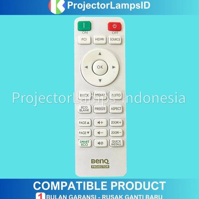 DR285 - Remote Remot Projector Proyektor BenQ DX808ST DX825ST MS550 MS550P MX550 MX605W MX808PST MX8