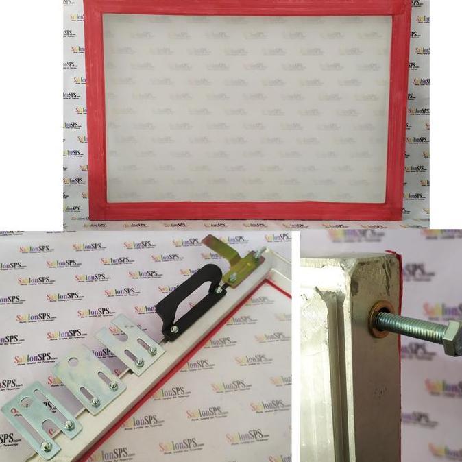 DI155 >> Screen Alumunium 40x60 T77 Putih