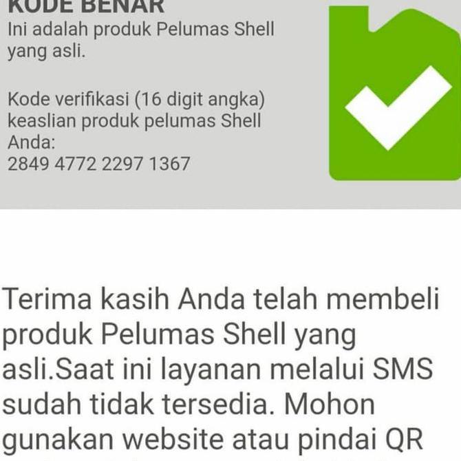 oli shell hx 6 kemasan galon (4liter)