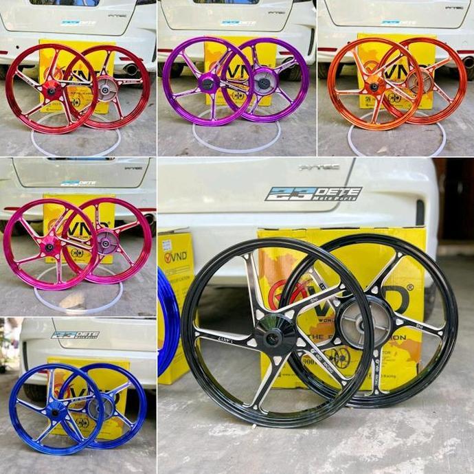 Terlaris Velg Vnd Ak55 Yamaha Fiz R & Jupiter Z Tromol Besar & Kecil