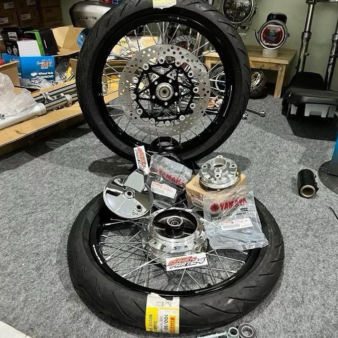 Terlaris Velg Set Tromol Mp Paket Velg Set Tromol Rxking Velg Tdr Set Pnp Cb Gl Magapro Tiger Gl100 