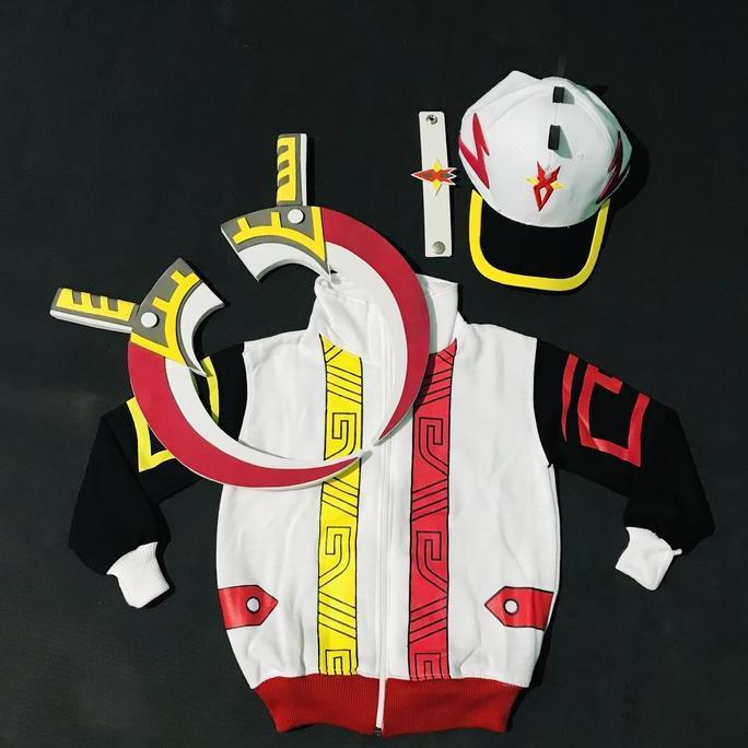 Premium Kostum Lengkap Boboiboy Supra