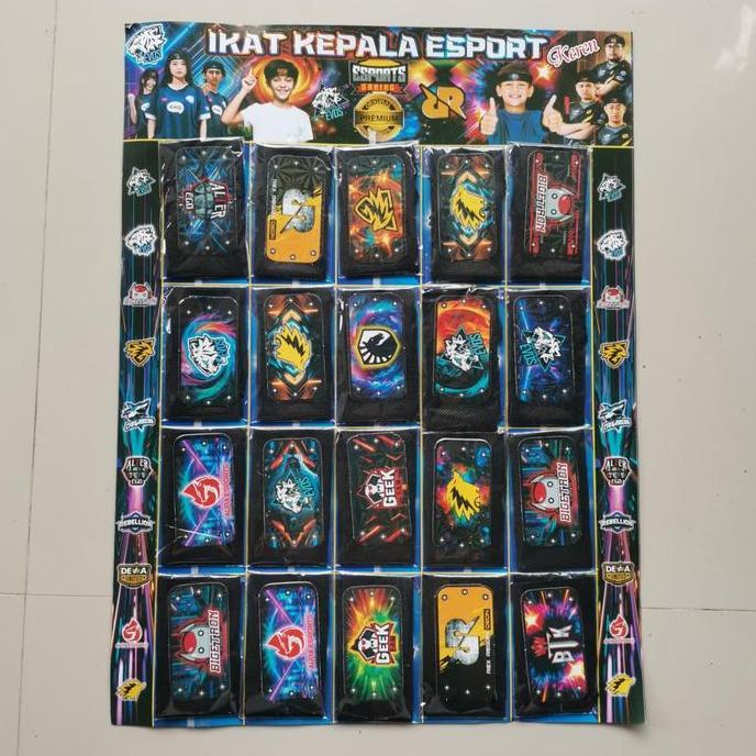 Murah  Aksesoris Mainan Anak Ikat Kepala Hero Headband Naruto One Piece Esport Dan Agustusan