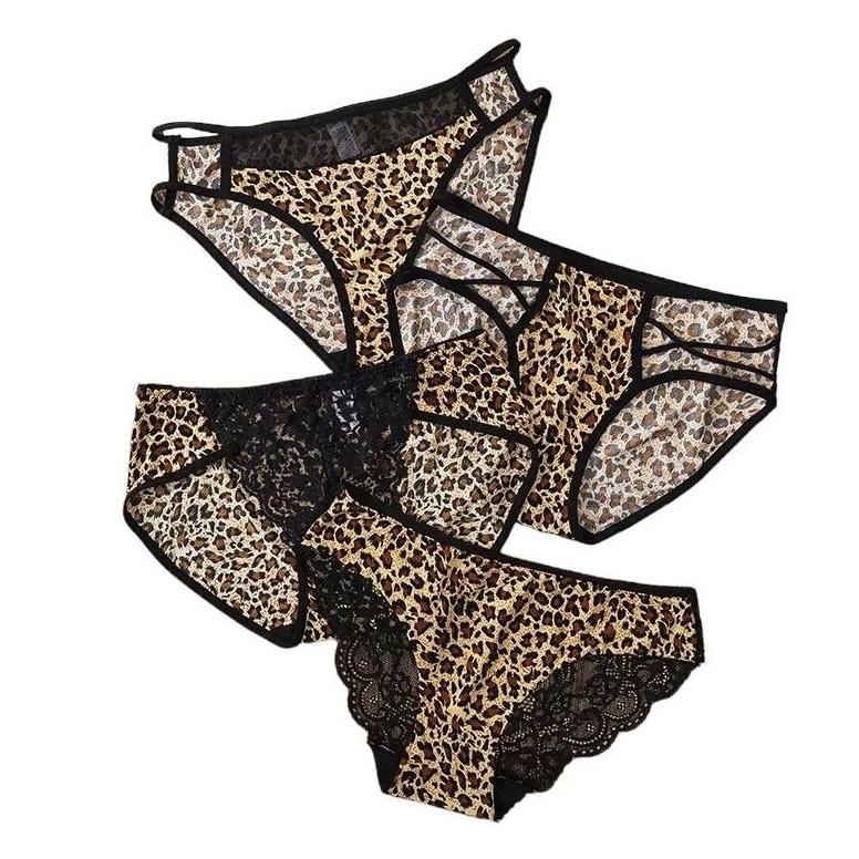 BEST DEALS CD LEOPARD / CD Wanita Dewasa Renda Leopard Sexy 1 Pcs dan 3 Pcs