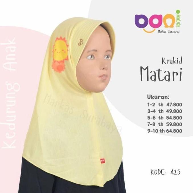 Terlaris Rabbani Anak Matari Tk Sd Bani Batura
