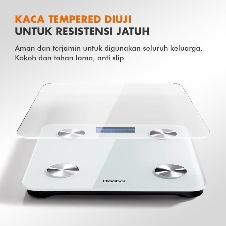 NEW PRODUCT GAABOR Timbangan Badan Digital Smart Control