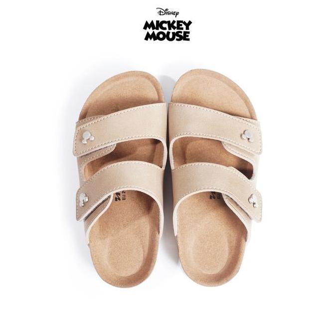 Murah Zuma Kids Girls Dover 1 Beige, Sandal Slop Anak, Cokelat Muda