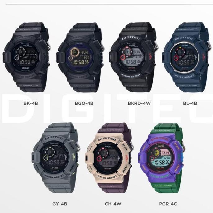 DE149 >> Jam Tangan Digitec Rubber DG-5028T DG5028T