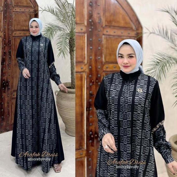 Arafah dress ruby - Gamis arafah dress amore by ruby - Gamis amore by ruby