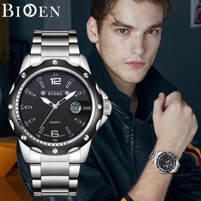 DV18 >> 003Harga telah diganti, cepat beliBIDEN Jam Tangan Pria Olahraga Kuarsa Otomatis Date Tali S