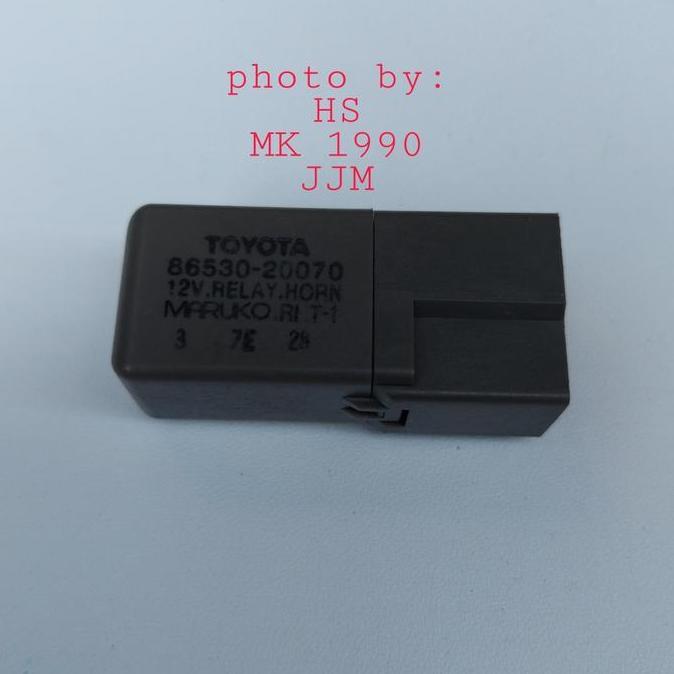 relay horn klakson fuse box kaki 3 TOYOTA all new corolla all new 1600