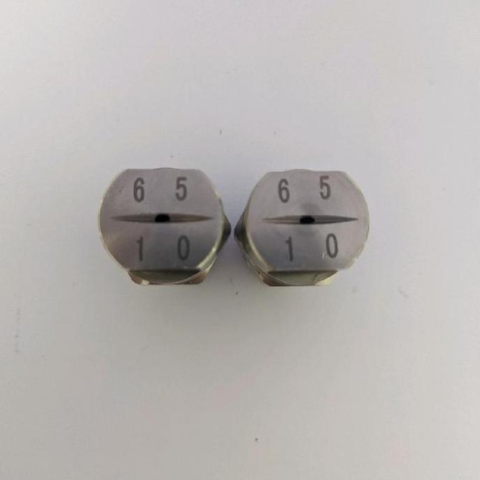 Nozzle Vee Jet Stainless 1/2" (6510) / Spray Nozzle V Jet