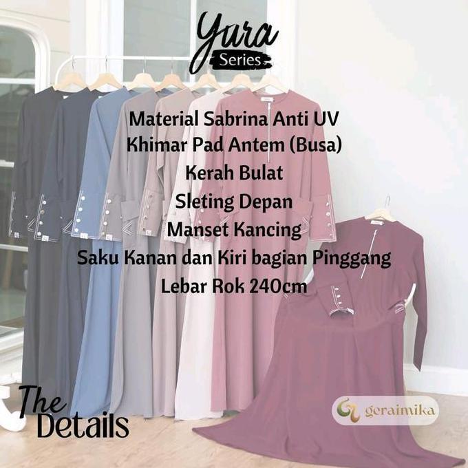 GAMIS YURA SET BY GERAI MIKA gamisabaya