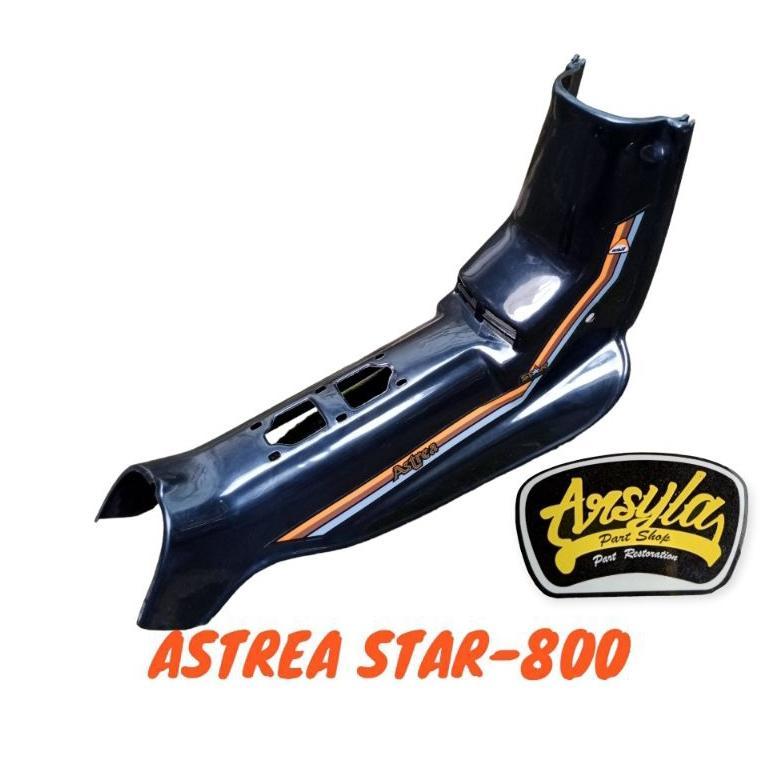 Tahan Lama Legshield Sayap Tebeng Tengah Honda Astrea Star Hitam