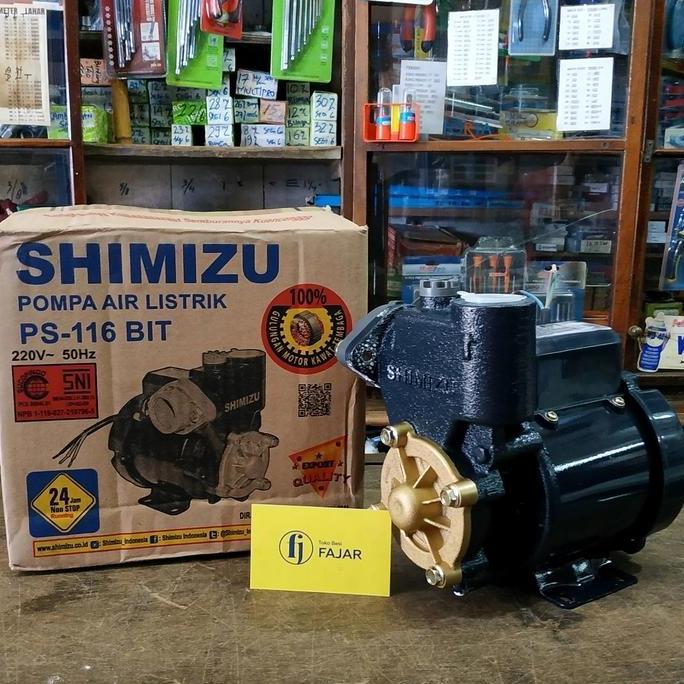 Shimizu 116 bit mesin pompa air shimizu non auto otomatis PS 116 Bit