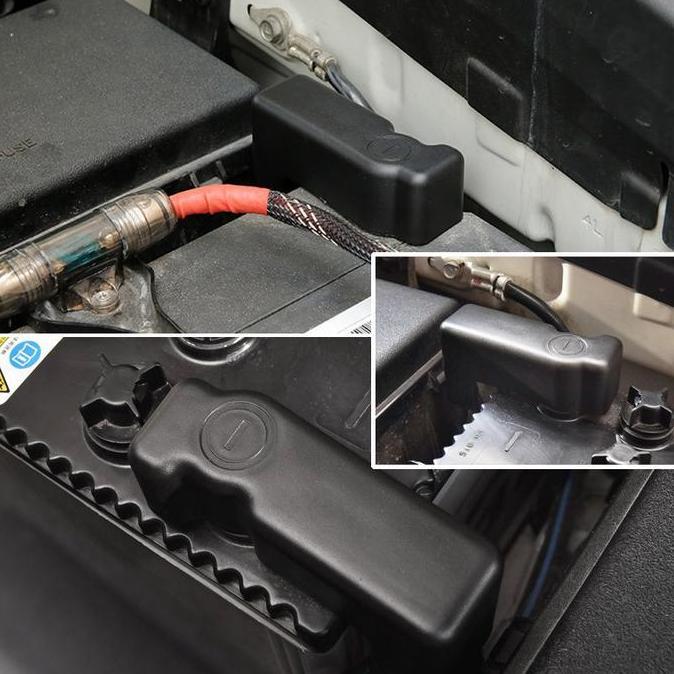 Ready cover tutup negatif baut kepala aki accu battery baterai mobil toyota innova reborn fortuner h