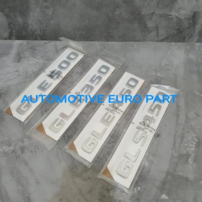 EMBLEM TULISAN GLE350 GLE450 GLE500 GLS450 GLS500 FOR MERCEDES-BENZ