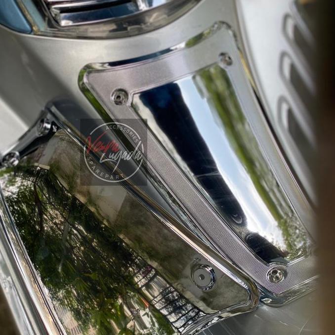 Cover aki JB Design vespa sprint primavera-Chrome