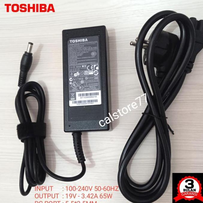 Charger Adaptor Laptop Original Toshiba Satellite L640 L645 L650 L510