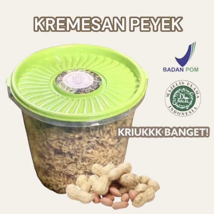 Peyek Nyai - Kremes Rempeyek Semua Varian (Toples 5L)