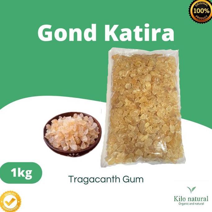 1kg Gum Katira / Gond Katira / Tragacanth Gum / Arabic Gum / Getah Anggur 1kg