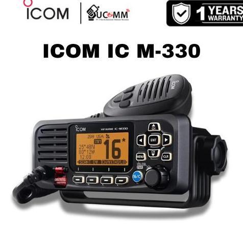 ICOM IC M330 Icom IC M 330 RADIO RIG MARINE VHFRadio kapal Icom ORIGINAL