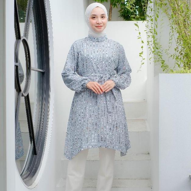 Promo Bulan Ini Nadila Tunik-Tunik/Tunik Motif/Tunik Cey Uniqlo Premium/Tunik Modern Style/Tunik Ter