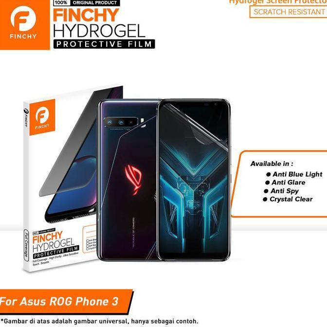 NEW Finchy Asus ROG Phone 3 Hydrogel Premium Screen Protector - Front