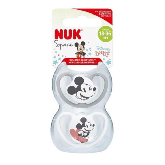 Nuk Disney Miey Pacifier Soother 06 Mo 618 Mo 1836 Mo 2 Pa Assorted Empeng