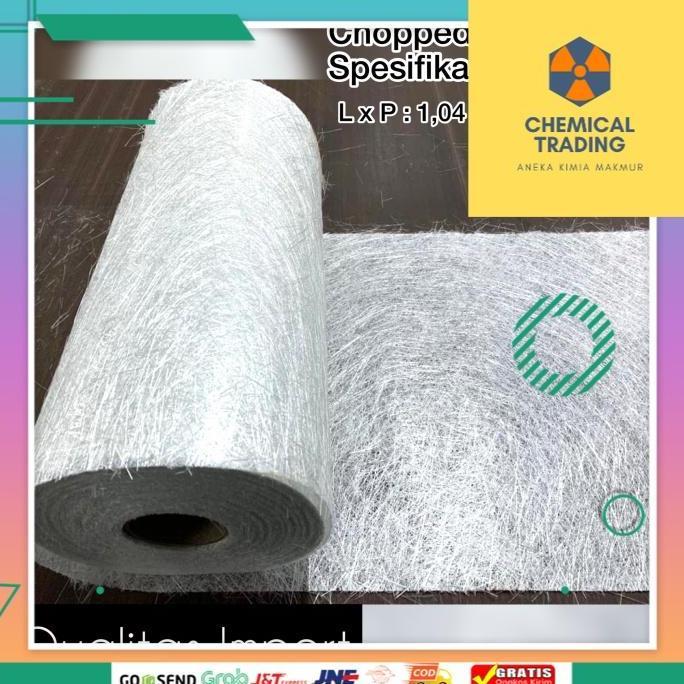 Ironbig- Serat Fiber Aquaproof - Fiberglass Matt - Fiber Glass Mat 1 Kg