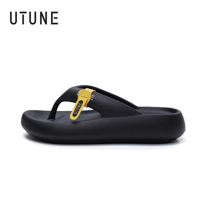 Kualitas tinggiUTUNE Traveling sandal jepit Anti-selip Nyaman Tahan aus lampu dalam di luar ruangan 