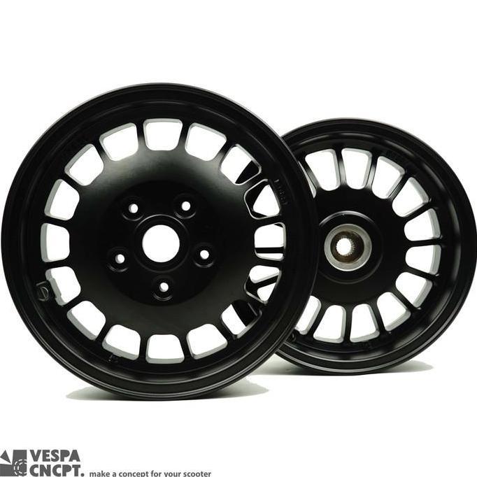 Velg Vrossi Uno Black Vespa Lx S Lxv R10 R11