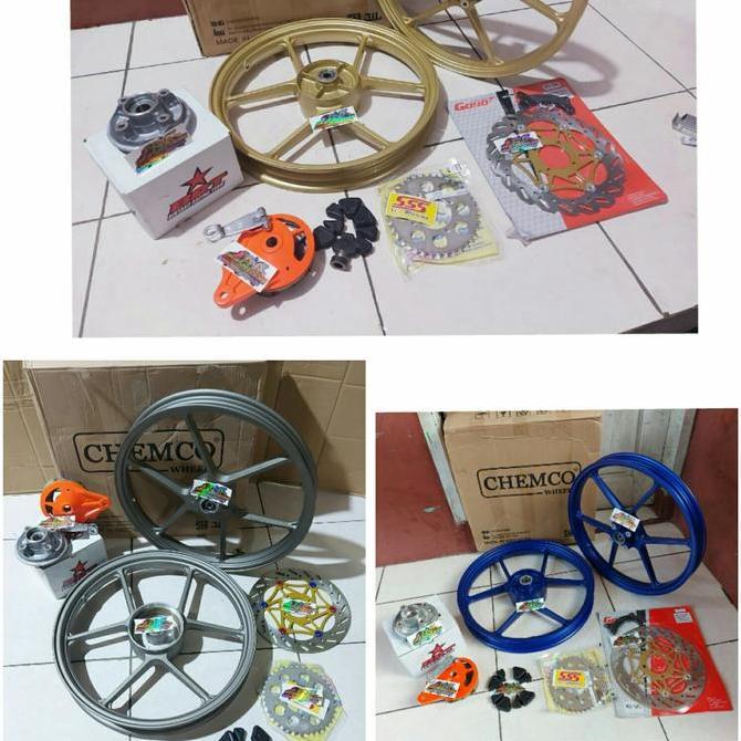 Velg BRT CHEMCO pnp tiger Gl Megapro rx king cb herex vixion old ninja