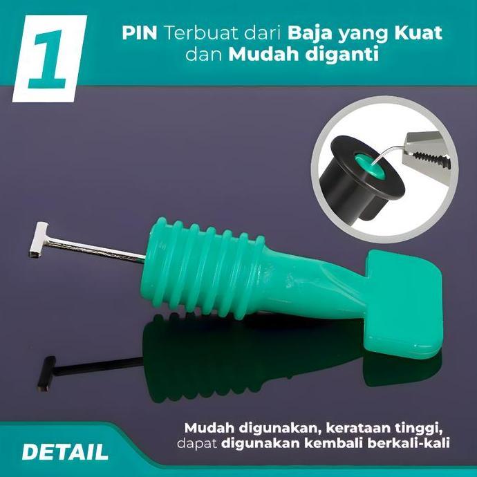 Ironbig- Asteel Alat Perata Keramik Perata Granit Tipe Putar  Pin 1.5Mm Murah Tile Leveling Keramik 