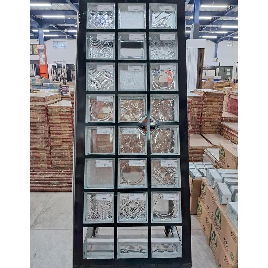 Ironbig- Glassblock / Glassblok / Glass Block Mulia Glassblock Clear 95000