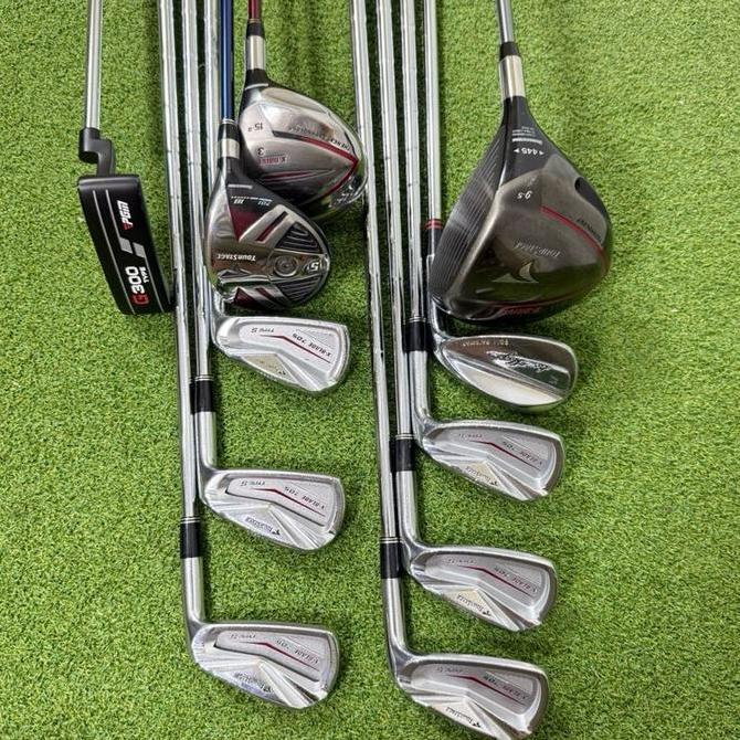 Stick Golf Man Original Lengkap Bridgestone Tourstage Xblade 705 Shaft Stell Fullset Bag Golf Best S