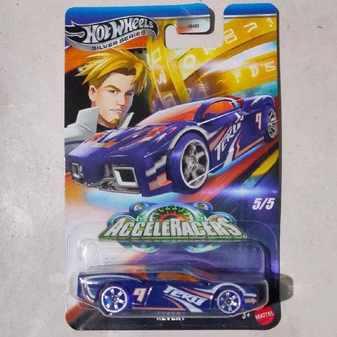 Hotwheels Hot Wheels Revert Reverb Teku 2025 Acceleracers Silver Series base besi