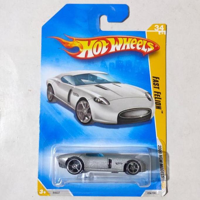 Hotwheels Hot Wheels Fast Felion silver 2009 New Models
