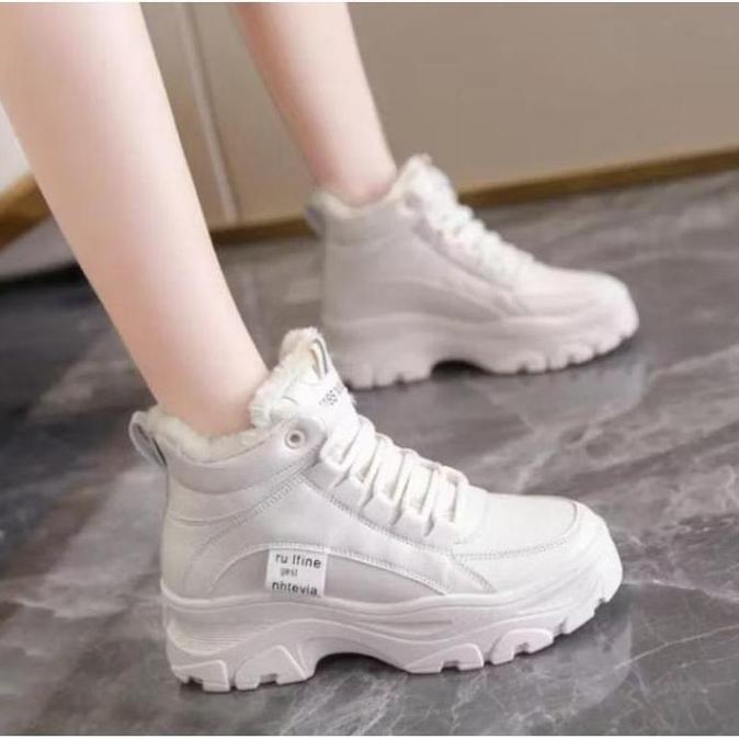 Limited Fashion - Sepatu Boots Perempuan Korean Style / Sepatu Boot Wanita Viral Terbaru 2023 / Sepa