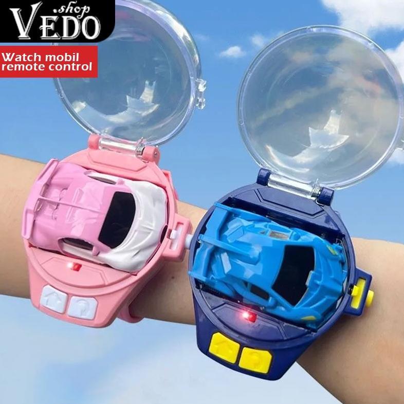 LARISS Mini Watch Control Jam tangan Mini Watch Control Mobil Lucu RC Mobil