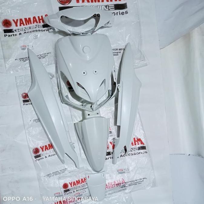 body set mio smile warna putih original