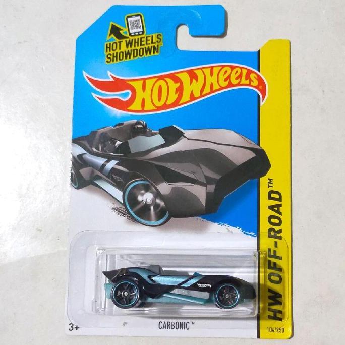 Hotwheels Hot Wheels Carbonic hitam biru 2014 HW Off Road