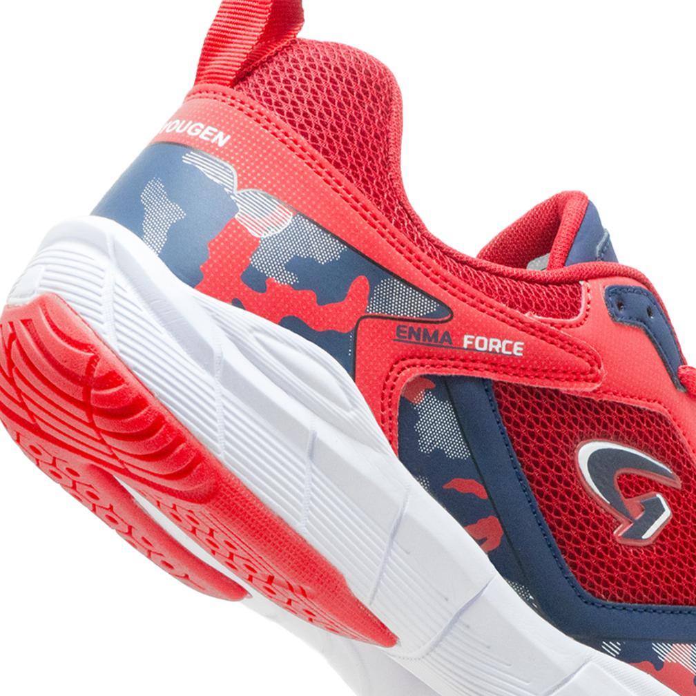 BESTPROMO HYOUGEN ENMA FORCE MERAH NAVY SEPATU BADMINTON SIZE 39-44