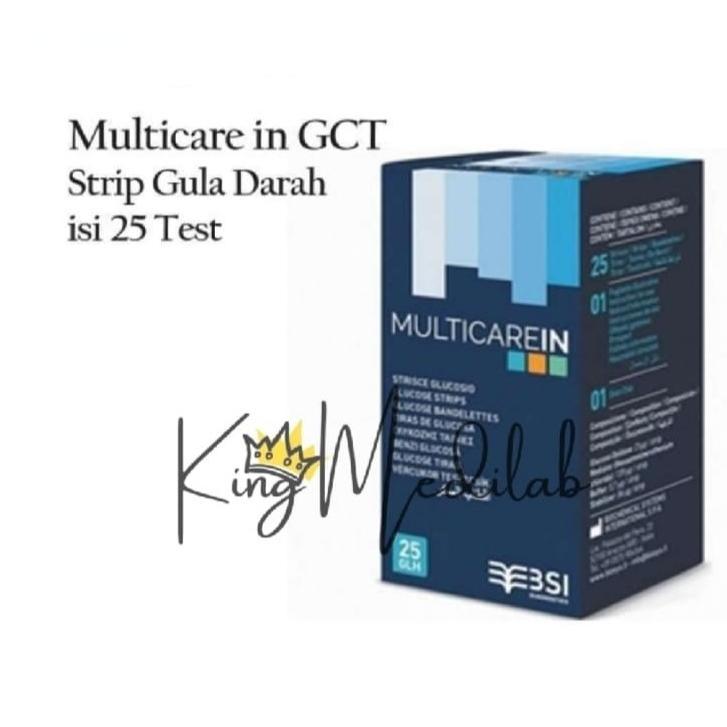 Strip Multicare In Glucose / Strip Gula Darah Multicare IN GCT