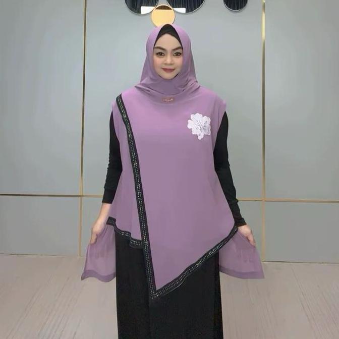 JILBAB TUNIK QUEENZA| HIJAB INSTAN | JILBAB INSTAN | HIJAB TUNIK| PESTA