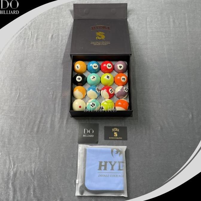 Bola Billiard HYDRA AQUA BALL SET 9 Feet / Set Bola Billiard 9 Feet Hydra Aqua Billiard Ball