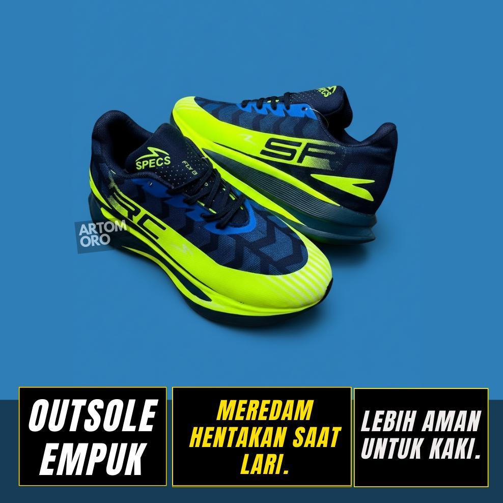 Exclusive Sepatu Pria Wanita Running Specs Lari Olahraga Volley Badminton Gym Terbaru Grade Original