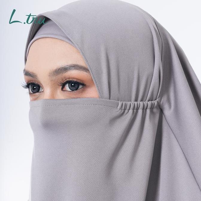 L.tru - Set Kaftan & Khimar | Kaftan Ramadhan | Set Baju Haji dan Umroh