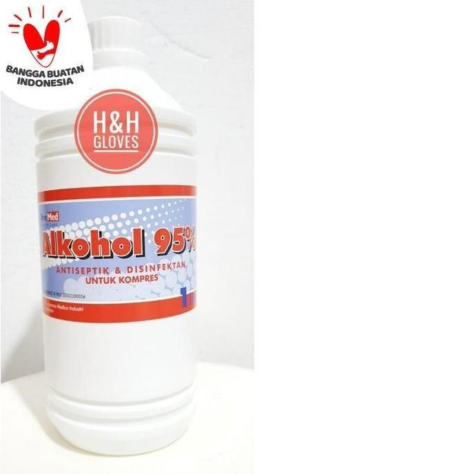 Medivix- Alkohol 95% 1 Liter / Alkohol 95% / Alkohol Onemed 1 Liter / Alkohol 1 Liter