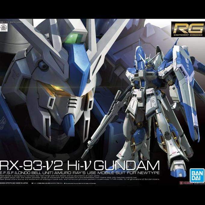 Bandai RG 1/144 Rx-93-V2 hi V nu Gundam